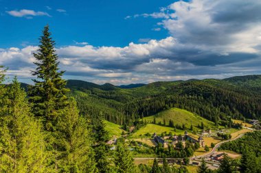 dağlarda yaz peyzaj