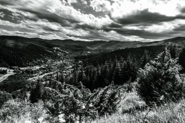 New Mexico 'daki güzel dağlar