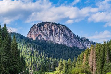 Dağların güzel manzarası