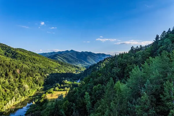 Dağın güzel manzarası