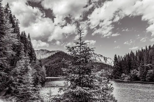 Dağların güzel manzarası