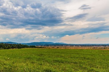 Dağların güzel manzarası