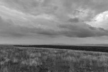 Dağların güzel manzarası