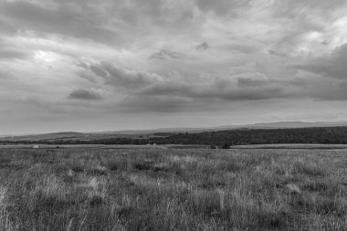 Dağların güzel manzarası