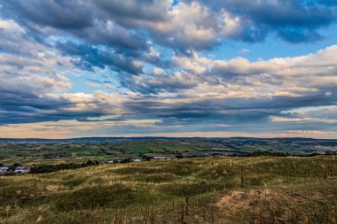 Dağların güzel manzarası