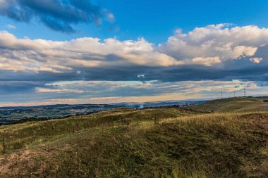 Dağların güzel manzarası