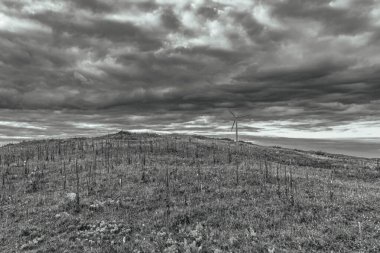 Dağların güzel manzarası