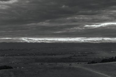 Dağlı güzel bir manzara.