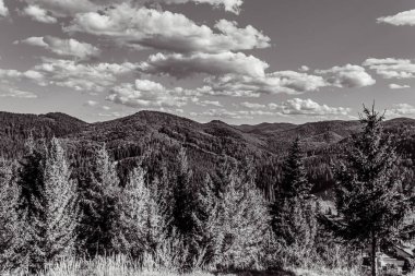 Güzel dağ manzara arka plan