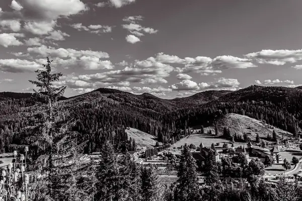 Eski şehrin manzarası.