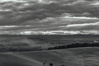 beautiful landscape with mountains. travel, background