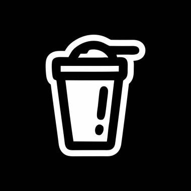 Siyah ve Beyaz 'da Cesur Apple Taslak Simgesi. Minimalist vektör tarzında tasarlanmış tek yapraklı koyu siyah beyaz bir elma ikonu. Gıda, sağlık, beslenme veya eko-temalı markalaşma ve dijital kullanım için ideal.