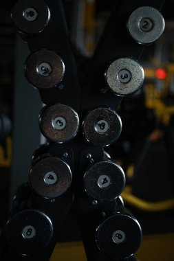 Spor salonunda Lat Pulldown Egzersizi Yapan Kadın. 