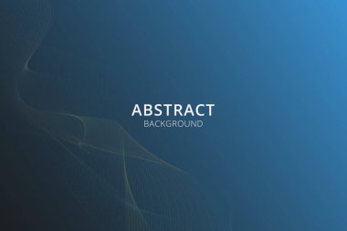 Soyut dalga çizgileri arkaplan grafik ince vektör