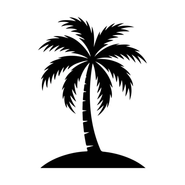 Küçük Ada Resimlerinde Palmiye Ağacı Silueti