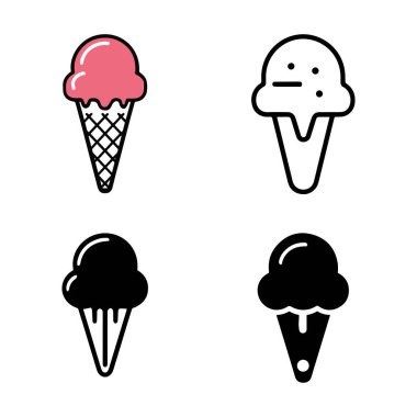 Tüy Tüy Kalemi ve Mürekkep Kabı Siyah Siluet