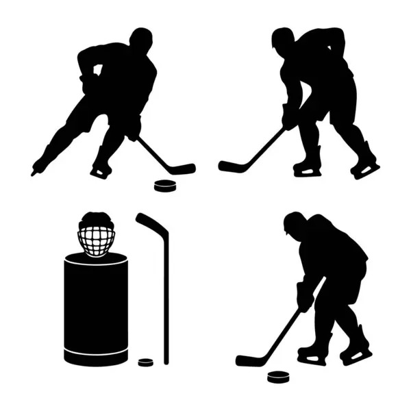 Kamp ögeleri şeffaf arkaplanda izole edilmiş siluet ayarlandı