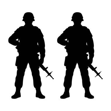 Asker gece yarısı sokak lambaları ve yaya siluetiyle şehir caddesinde koşuyor.