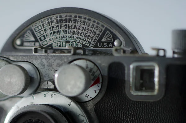 Eski model fotoğraf makinesi, yakın görüntü