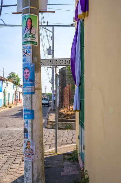 stock image Street view at Izalco in El Salvador