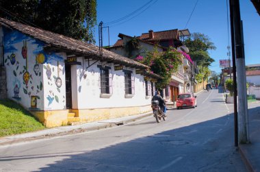 Cobn şehrinin sömürge mimarisinin görüntüsü.