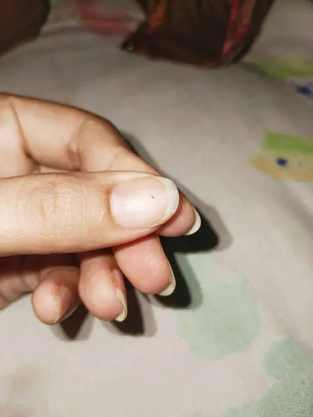 Bir el kalbe dönüşür. Parmaklar kıvrımı oluşturmak için eğilir. Aşkın küçük bir sembolü gibi görünür.