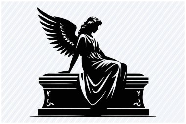 Bu meleği Tomb Silhouette Bundle 'dan dijital el işleri, baskılar ve tasarımlar için al. Dini projeler, Paskalya temaları ve ilham verici sanat eserleri için mükemmel..