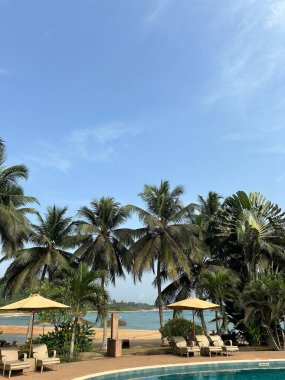 Deniz manzarası çok güzel San pedro, fildişi sahili.