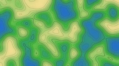 Topografi haritası arka planı. Topografik arka plan kavramı: Kara, deniz ve dağlar. Kusursuz arkaplanı olan coğrafya haritası