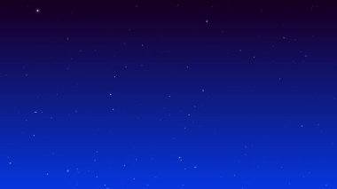 Yıldızlı gece gökyüzü