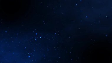 Koyu mavi vektör arka plan astronomi yıldız ile.