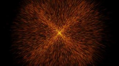 Parlayan parçacıkların soyut arkaplanı. vektör illüstrasyonu