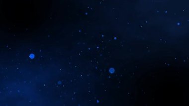 Yıldızlar ve nebula ile gece gökyüzü