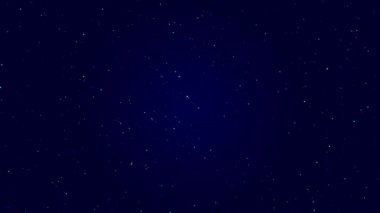 Yıldızlarla dolu yıldızlı gece gökyüzü