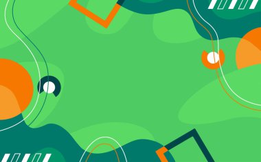 Basit renkli çizgiler tasarımı