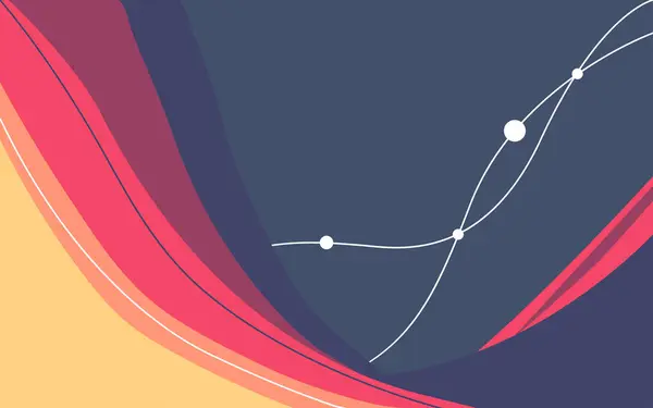 soyut renkli arkaplan vektör çizimi