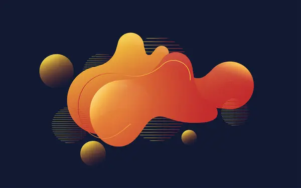 soyut turuncu arkaplan yarım tonlu noktalar ve gradyan.