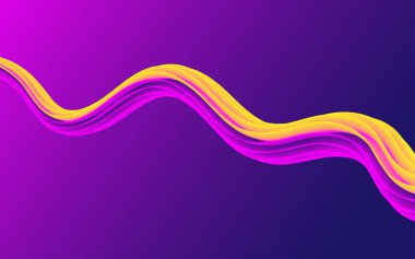 vektör soyut dalga geçmiş.