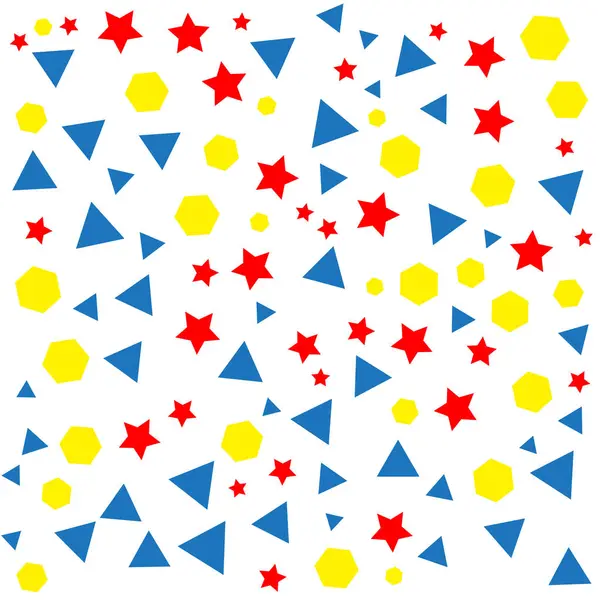 Noktalı ve yıldızlı kusursuz desen. vektör