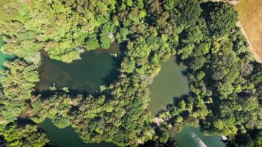 Havadan Kuşların Gözü Doğa Koruma Alanı ve Göller Yazın Yükseliyor