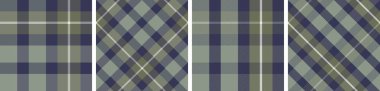 Gingam, flanel etek, masa örtüsü ve diğer modern ve moda baskıları için kusursuz desenli tartan ekoseyi kontrol et..