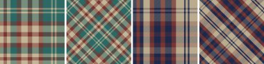 Tartan desenli ekoseli kumaş, etek, etek, masa örtüsü diğer modern ve moda baskıları için kusursuz desen..