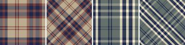 Tartan desenli ekoseli kumaş, etek, etek, masa örtüsü diğer modern ve moda baskıları için kusursuz desen..