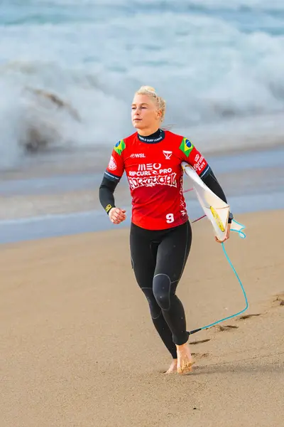 MEO Rip Curl Pro Portugal 2025, Peniche, Portekiz. 15. Mar, 2025. Tatiana Batı Webb