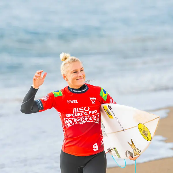 MEO Rip Curl Pro Portugal 2025, Peniche, Portekiz. 15. Mar, 2025. Tatiana Batı Webb