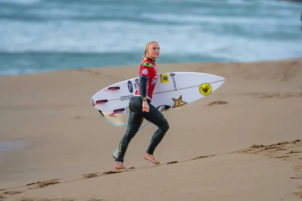 MEO Rip Curl Pro Portugal 2025, Peniche, Portekiz. 15. Mar, 2025. Tatiana Batı Webb
