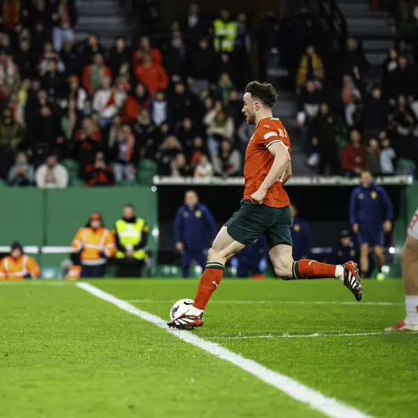 Lizbon, Portekiz. 23 Mart 2025. UEFA Uluslar Ligi: Portekiz - Danimarka. Diogo Jota Vuruldu