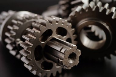 Metal dişli tekerlek motor araba ve bisiklet, mekanik endüstrisi..