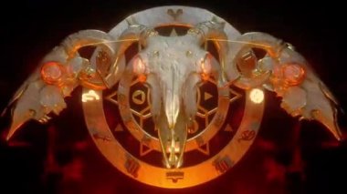 Keçi Kafatası VJ Loop şeytani bir keçi kafatasının harika bir korku animasyonu. Temalı VJ setlerinde, metal ve gotik festivallerde, Cadılar Bayramı partilerinde veya konserlerinizde kullanmak için mükemmel.
