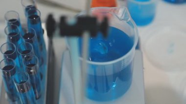 Laboratuar donanımları yakın çekim